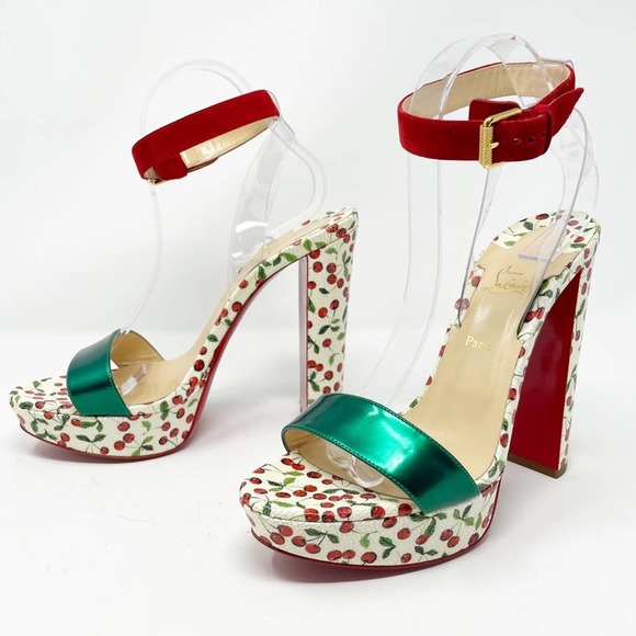 Christian Louboutin Shoes - Christian Louboutin Cherry Sandal 140 Sandal Heels